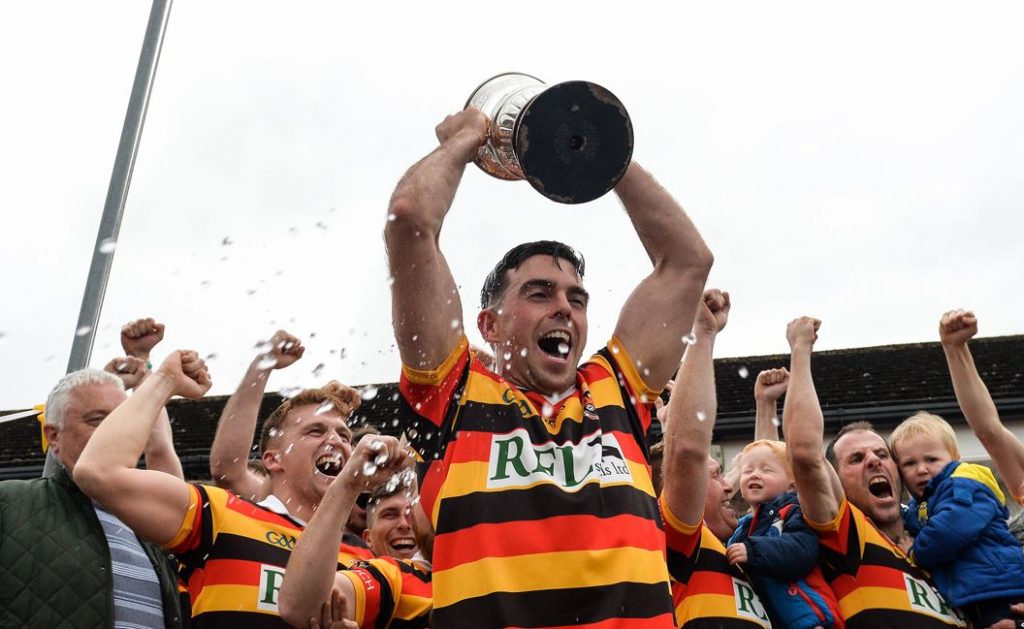 Paidi lifting the cup in 2017