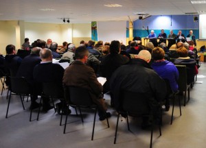 General view of the attendance at the Ardclough AGM. Pic: Piaras Ó Mídheach